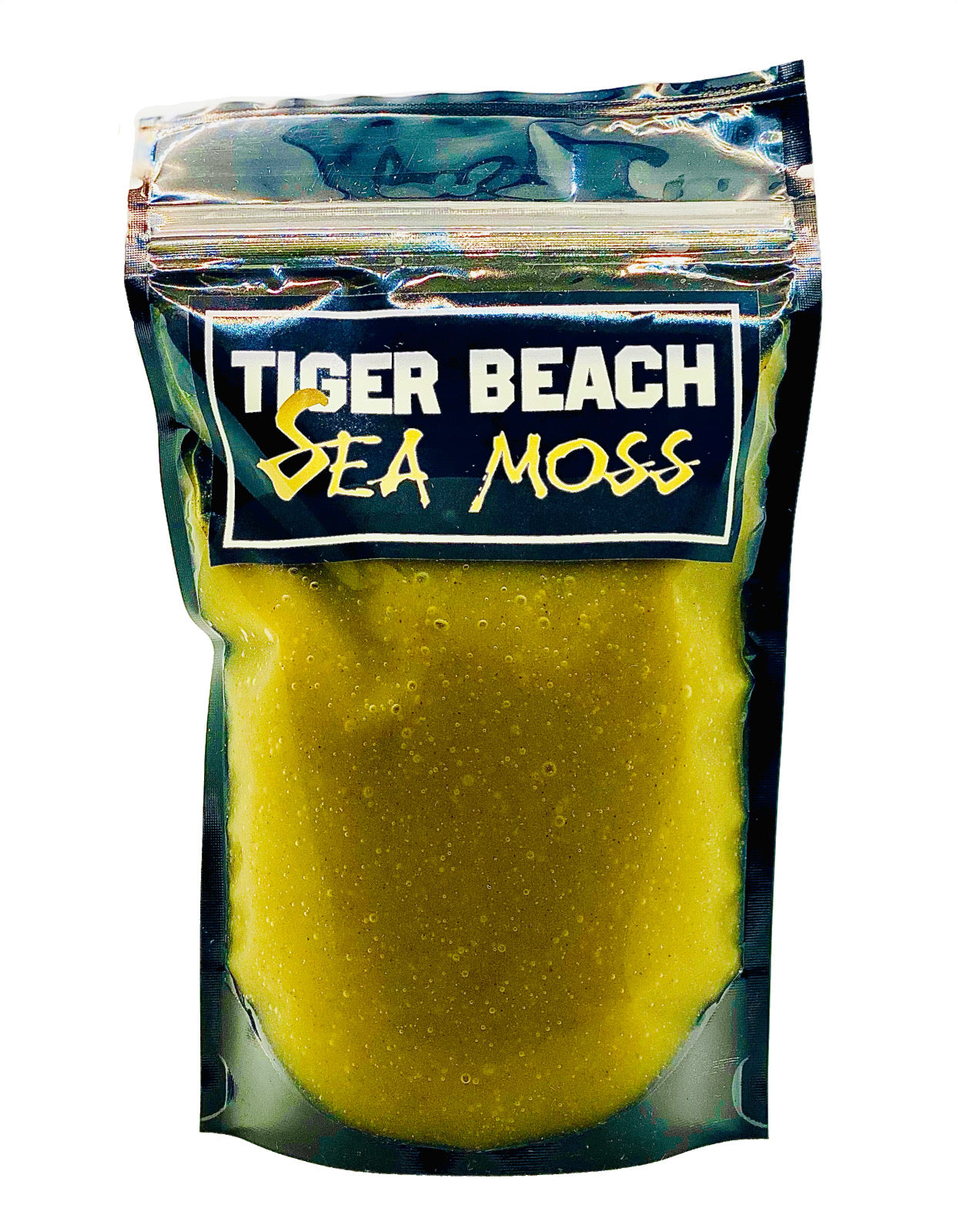 FULL SPECTRUM SEA MOSS WITH BLADDERWRACK 14 oz. Tiger Beach Sea Moss